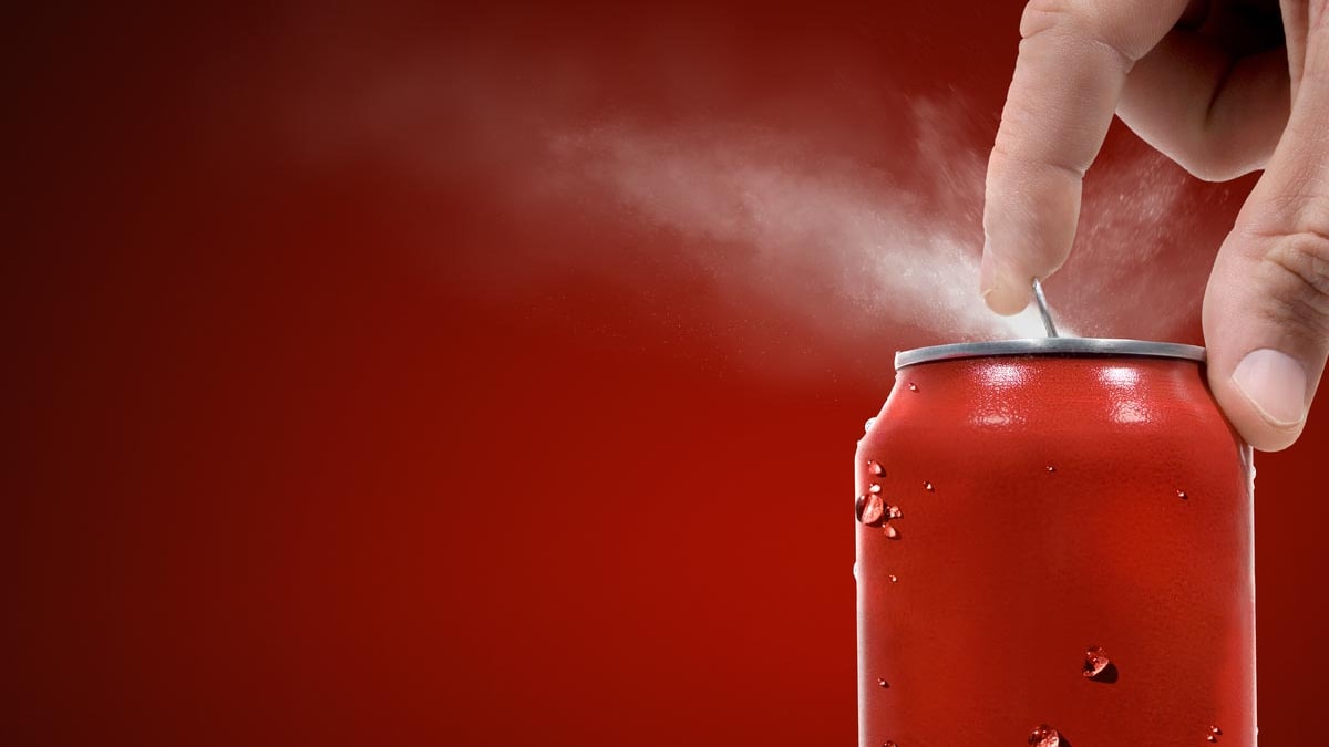 Did you know that drinking straight from cans can be harmful?  Details inside