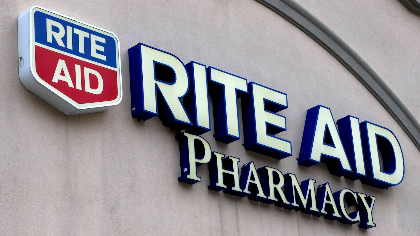Rite Aid pharmacy chain files for bankruptcy