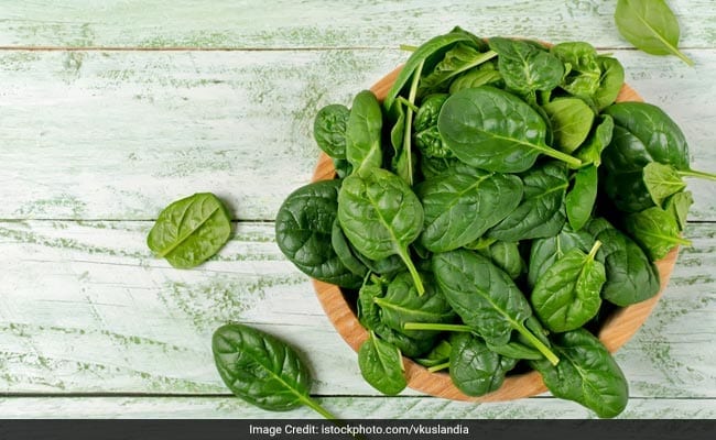 Spinach is one of the healthiest leafy vegetables